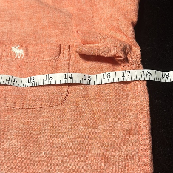 Abercrombie Kids Boys Short-Sleeve Button-Up Shirt, EUC, Size 11/12 (AK Sizing) - Picture 6 of 9